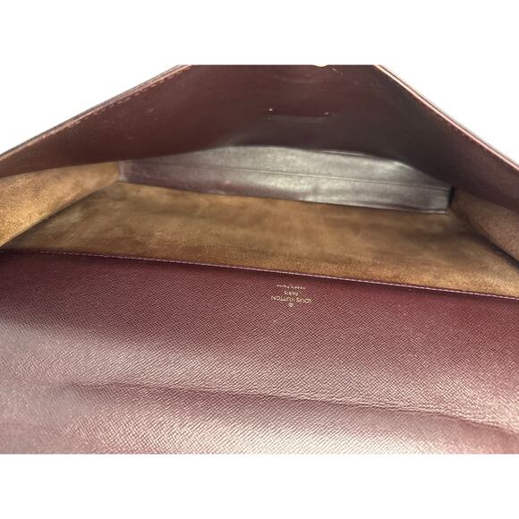 Louis Vuitton Taiga Serviet Business Bag Briefcase Used - Picture 10 of 11